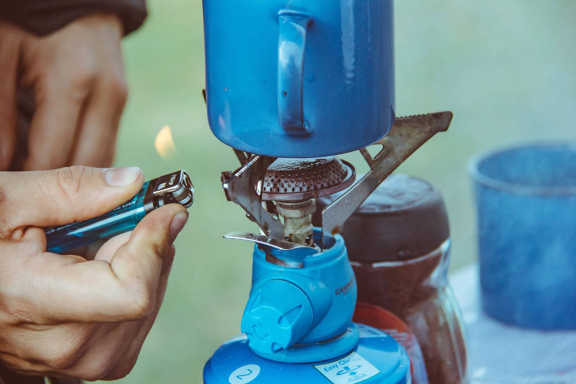 Réchaud à gaz avec piézo - MT100 FORCLAZ